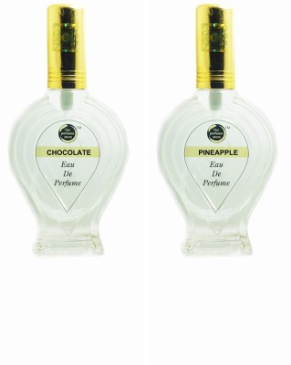 The perfume Store CHOCOLATE, PINEAPPLE Regular pack of 2 Perfume Eau de Parfum  -  120 ml(For Men & Women)