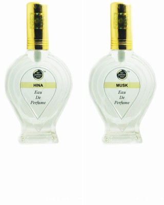 The perfume Store HINA, MUSK Regular pack of 2 Perfume Eau de Parfum  -  120 ml(For Men & Women)