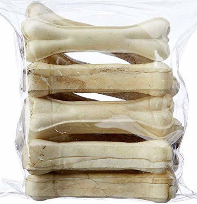 Peto lovers Bones White Dog Chew 6 Inch Pack of 10 Kg Chew Calcium Bone Full On Vitamins and Minerals Dog Chew Chicken Dog Chew(10 kg, Pack of 1)