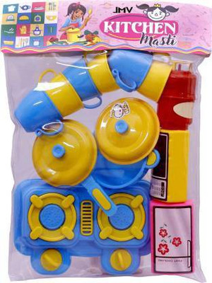 Jalaunsportscreation playing cooking small kitchen set accessories toys set for kids