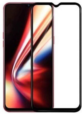 VDAT Edge To Edge Tempered Glass for Realme C15(Pack of 1)
