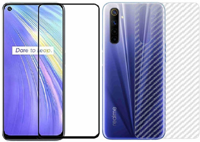 Backlund Front and Back Screen Guard for REALME 6(Pack of 2)
