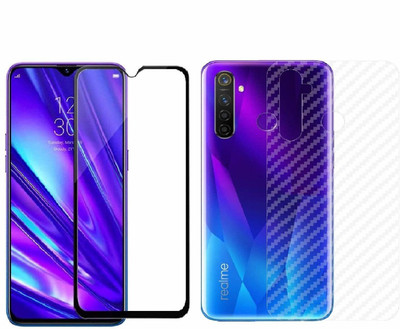 Backlund Front and Back Screen Guard for REALME 5i, REALME 5S,REALME 5, REALME NARZO 10(Pack of 2)