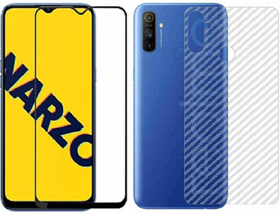 Backlund Front and Back Screen Guard for REALME NARZO 20A(Pack of 2)