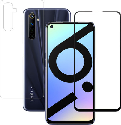 YOGKREETI Front and Back Tempered Glass for realme 6i, realme 6(Pack of 2)