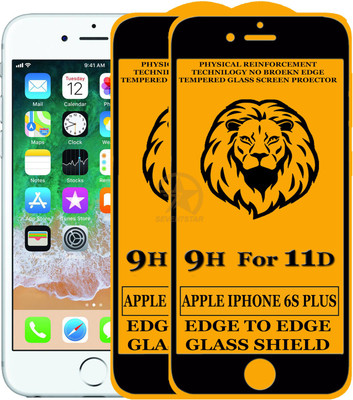 SEVEN7STAR Tempered Glass Guard for Apple iPhone 6s Plus(Pack of 2)