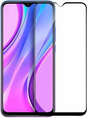 VAKIBO Edge To Edge Tempered Glass for MI Redmi 9A, MI Redmi 9, MI Poco C3, MI Redmi 9i(Pack of 1)