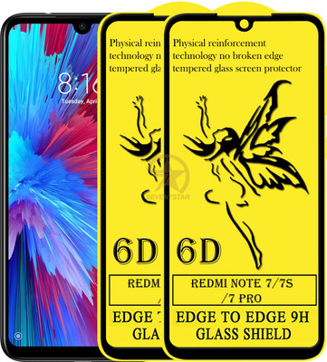 SEVEN7STAR Tempered Glass Guard for Redmi Note 7(Pack of 2)