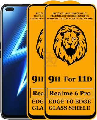 SEVEN7STAR Tempered Glass Guard for Realme 6 Pro(Pack of 2)