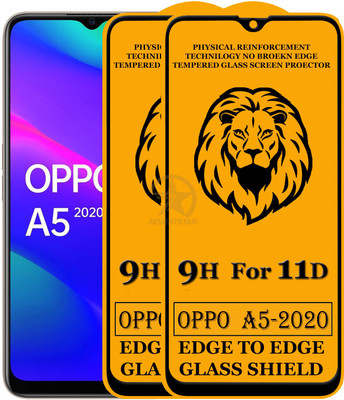 SEVEN7STAR Tempered Glass Guard for Oppo A5 2020(Pack of 2)