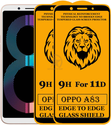SEVEN7STAR Tempered Glass Guard for Oppo A83(Pack of 2)
