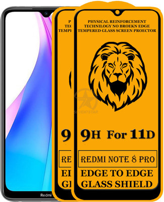 SEVEN7STAR Tempered Glass Guard for Redmi Note 8 Pro(Pack of 2)