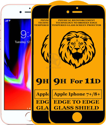 SEVEN7STAR Tempered Glass Guard for Apple iPhone 7 Plus(Pack of 2)