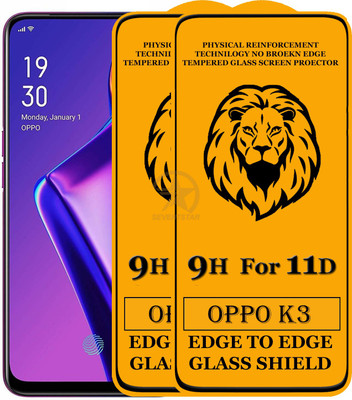 SEVEN7STAR Tempered Glass Guard for OPPO K3(Pack of 2)