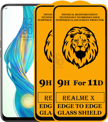 SEVEN7STAR Tempered Glass Guard for Realme X(Pack of 2)
