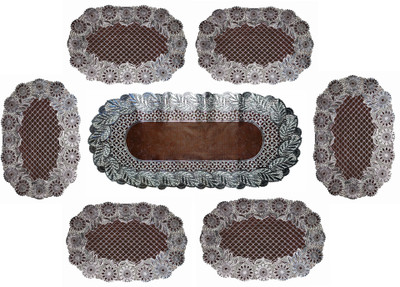 DEEPP COLLECTION Brown 80 cm Table Runner(PVC)
