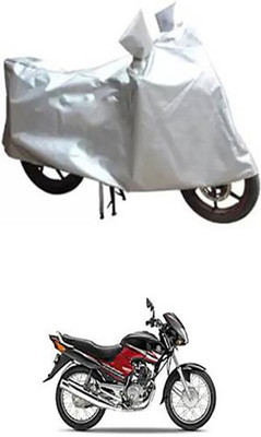 Auto Track Two Wheeler Cover for Yamaha(Gladiator, Silver)
