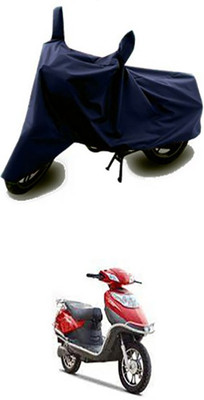 THE REAL ARV Waterproof Two Wheeler Cover for Hero(Electric, Blue)