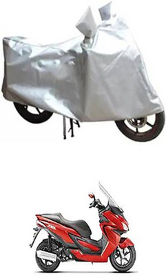 Auto Track Two Wheeler Cover for Hero(Silver)