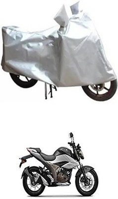 Auto Track Two Wheeler Cover for Suzuki(Silver)
