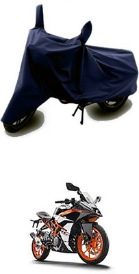 Shinestudios Two Wheeler Cover for Kawasaki(RC 390, Blue)