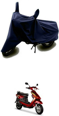 Auto Track Two Wheeler Cover for Indus(Yo Spark, Blue)