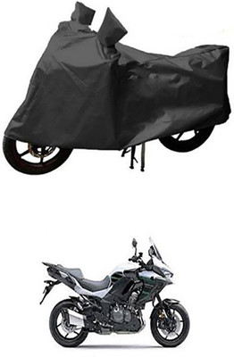 Shinestudios Two Wheeler Cover for Kawasaki(Grey)