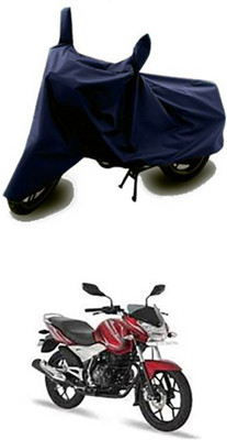 Auto Track Two Wheeler Cover for Bajaj(Blue)