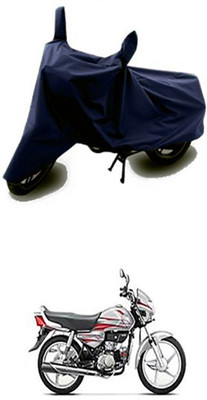 Auto Track Two Wheeler Cover for Hero(HF Deluxe, Blue)