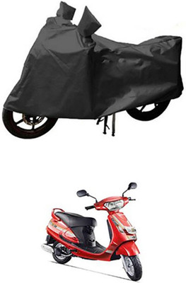 Auto Track Two Wheeler Cover for Mahindra(Duro DZ, Grey)