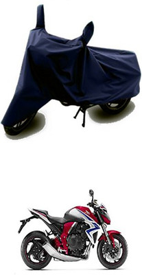 Shinestudios Two Wheeler Cover for Honda(Blue)
