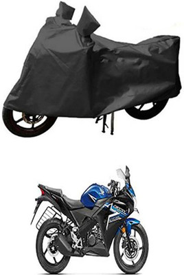 Auto Track Two Wheeler Cover for Honda(CBR 150R, Grey)