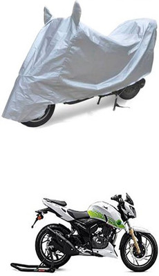 Bristle Two Wheeler Cover for TVS(Silver)