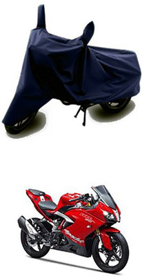 Auto Track Two Wheeler Cover for TVS(Blue)