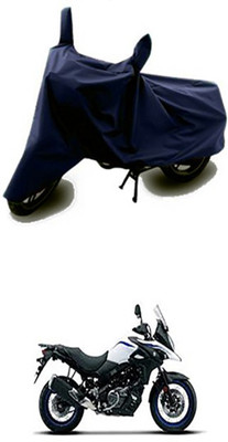 Auto Track Two Wheeler Cover for Suzuki(Blue)