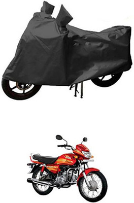 Auto Track Two Wheeler Cover for Hero(Grey)