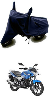 Shinestudios Two Wheeler Cover for Bajaj(Discover 150 s, Blue)