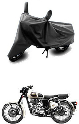 Millennium Two Wheeler Cover for Royal Enfield(Grey)