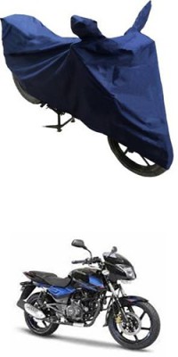 Bristle Two Wheeler Cover for Bajaj(Pulsar 150 DTS-i, Blue)