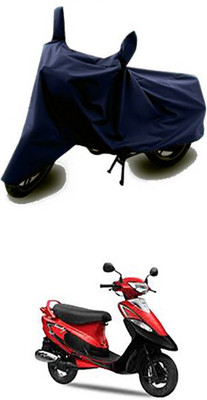 Shinestudios Two Wheeler Cover for TVS(Blue)