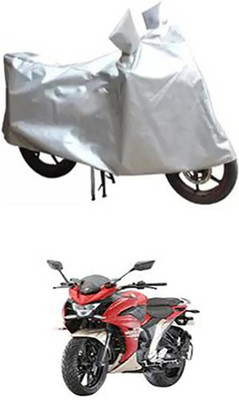Auto Track Two Wheeler Cover for Yamaha(Fazer, Silver)