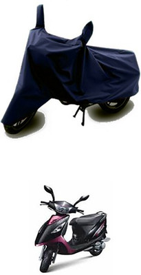 Shinestudios Two Wheeler Cover for TVS(Blue)