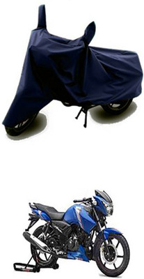 Auto Track Two Wheeler Cover for TVS(Blue)