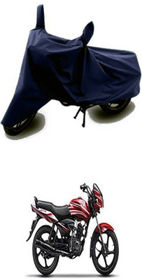Shinestudios Two Wheeler Cover for TVS(Jive, Blue)