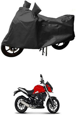 Accedre Two Wheeler Cover for Mahindra(Grey)