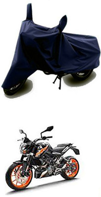 Auto Track Two Wheeler Cover for KTM(Duke 200, Blue)