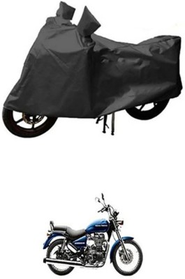 Auto Track Two Wheeler Cover for Royal Enfield(Thunderbird 500, Grey)