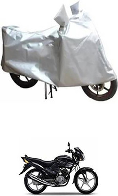 Auto Track Two Wheeler Cover for Yamaha(YBR 125, Silver)
