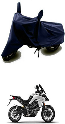 Auto Track Two Wheeler Cover for Ducati(Blue)