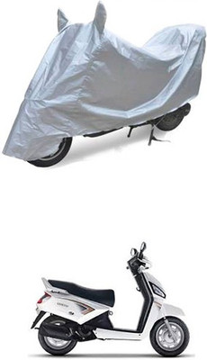 Bristle Two Wheeler Cover for Mahindra(Silver)